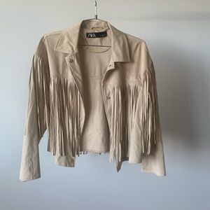 Zara Fringe Jacket